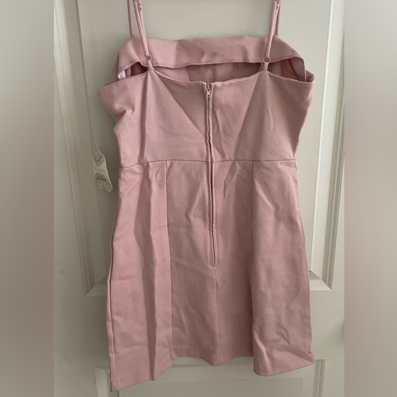 Altar’d State NWT Petal Pink Mini Dress Spaghetti Straps sz M - Picture 7 of 7